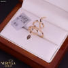 Rose gold women's ring #64100 Rose gold women's ring #64100