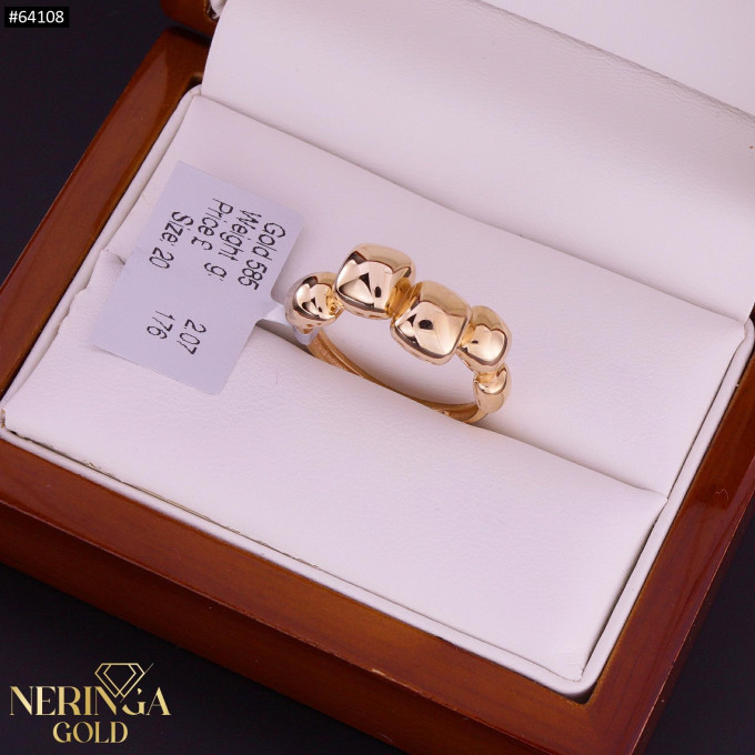 Rose gold women's ring #64108 Rose gold women's ring #64108