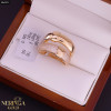 Rose gold women's ring #64111 Rose gold women's ring #64111