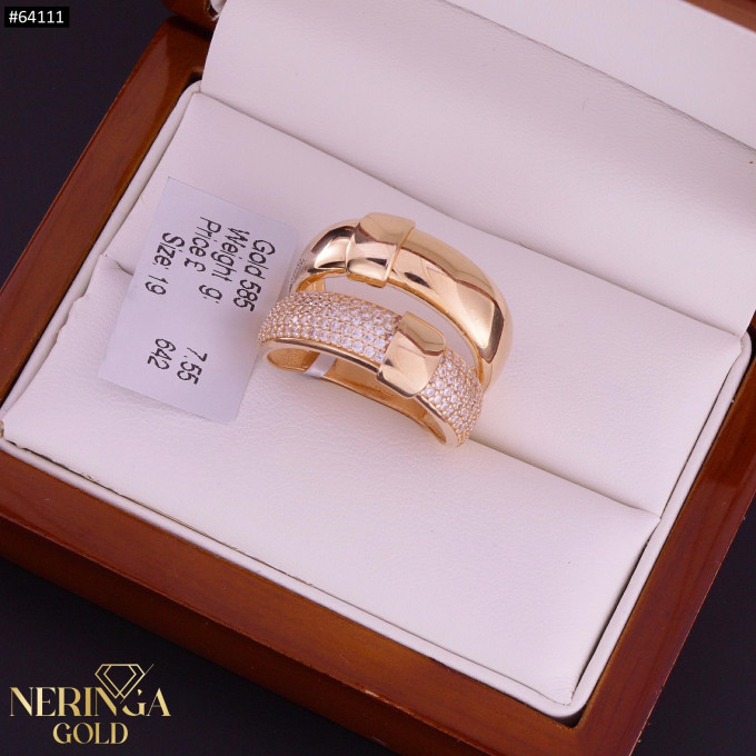 Rose gold women's ring #64111 Rose gold women's ring #64111