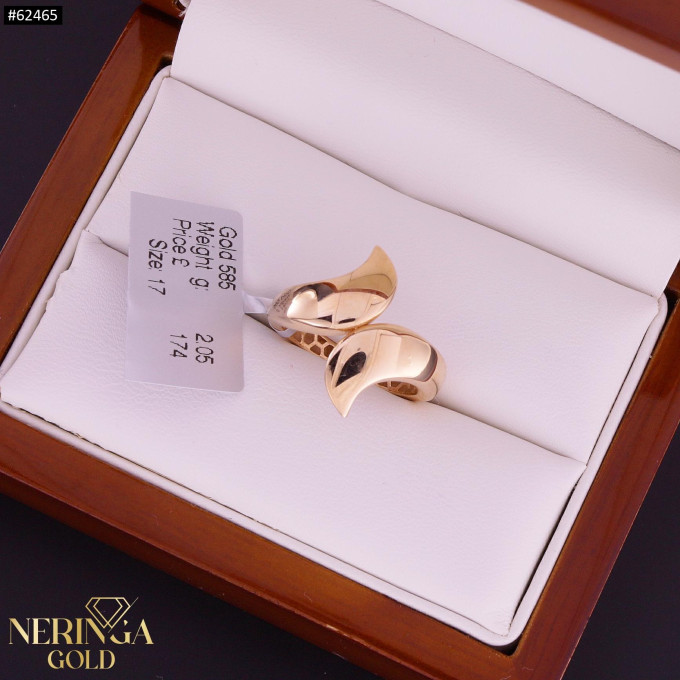 Rose gold women's ring #62465 Rose gold women's ring #62465