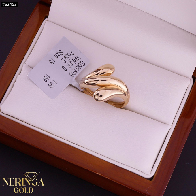 Rose gold women's ring #62453 Rose gold women's ring #62453