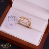 Rose gold women's ring #62484 Rose gold women's ring #62484