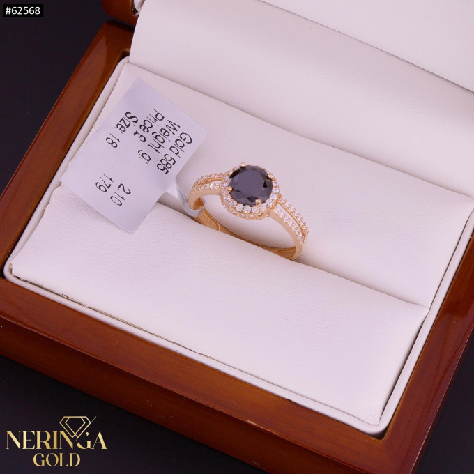Rose gold women's ring #62568 Rose gold women's ring #62568