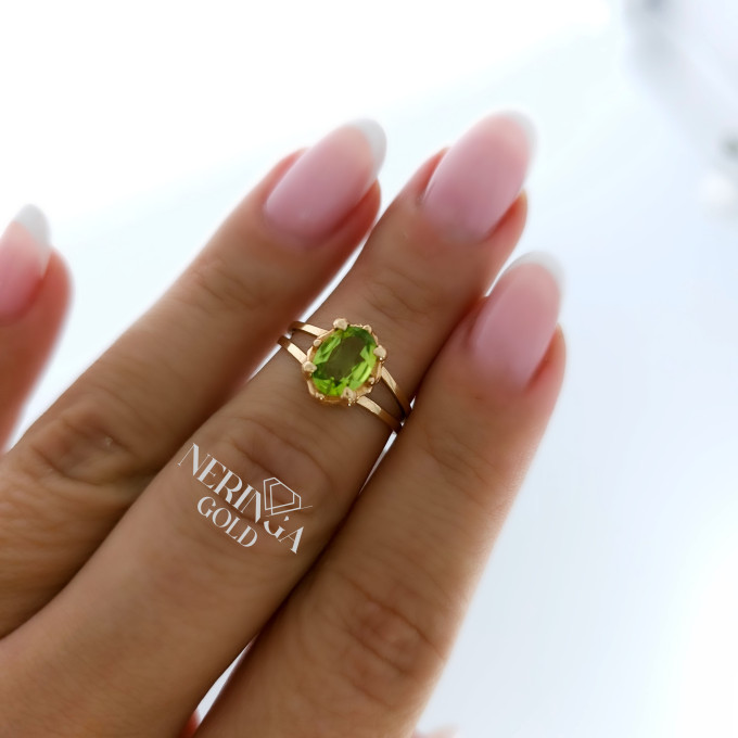 Rose gold women's ring #64199 Rose gold women's ring #64199