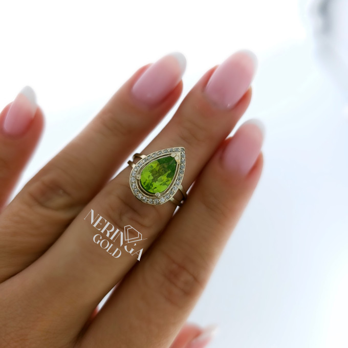 White gold women's ring #64198 White gold women's ring #64198