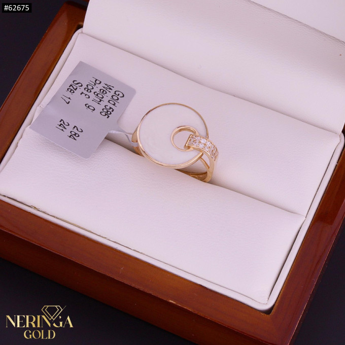 Rose gold women's ring #62675 Rose gold women's ring #62675