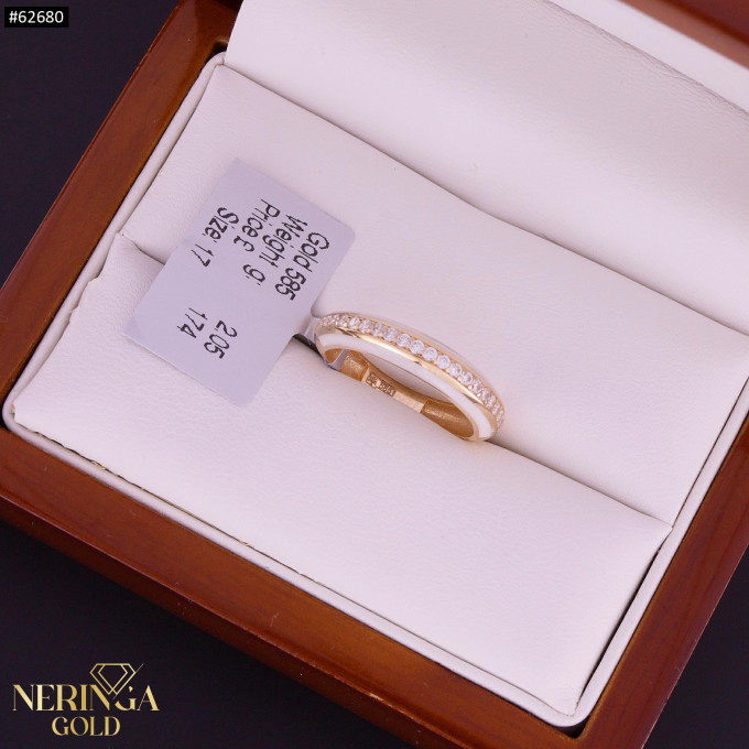 Rose gold women's ring #62680 Rose gold women's ring #62680