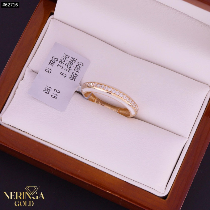 Rose gold women's ring #62716 Rose gold women's ring #62716