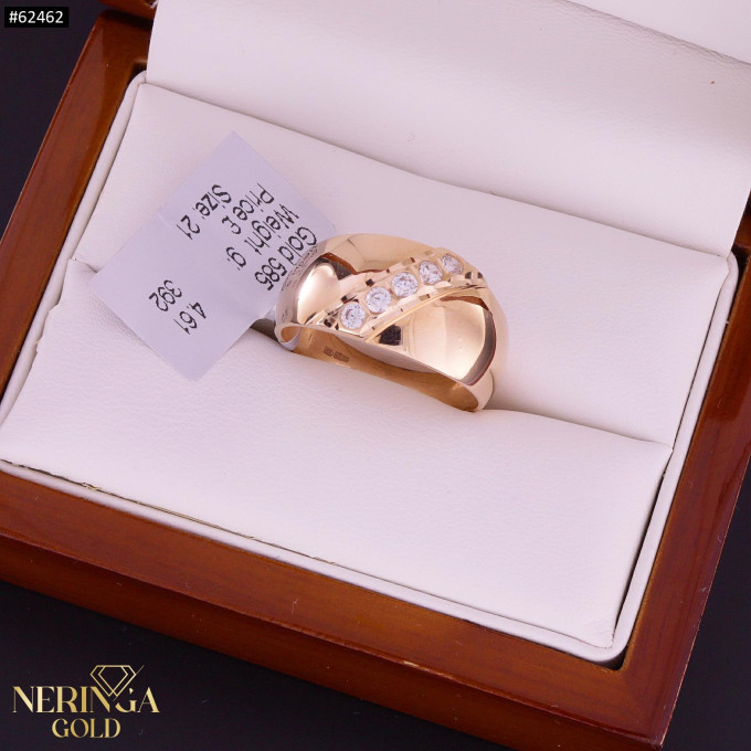 Rose gold women's ring #62462 Rose gold women's ring #62462
