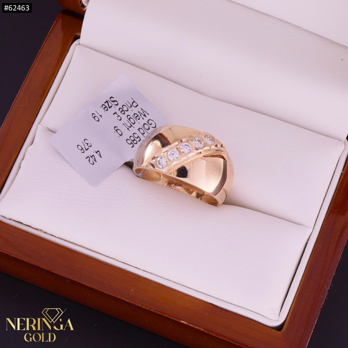 Rose gold women's ring #62463 Rose gold women's ring #62463
