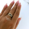 Rose gold women's ring #64533 Rose gold women's ring #64533