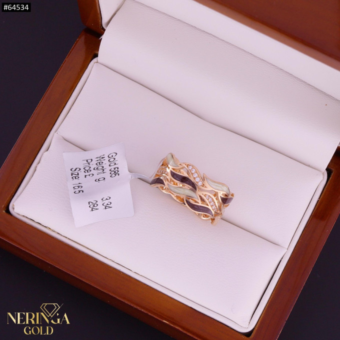 Rose gold women's ring #64534 Rose gold women's ring #64534