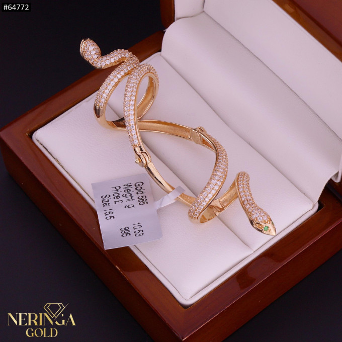 Rose gold women's ring #64772 Rose gold women's ring #64772