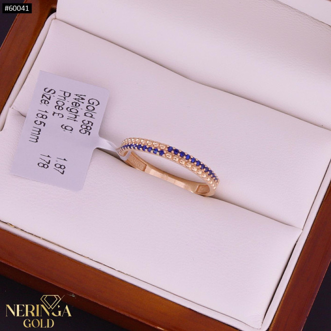 Rose gold women's ring #60041 Rose gold women's ring #60041