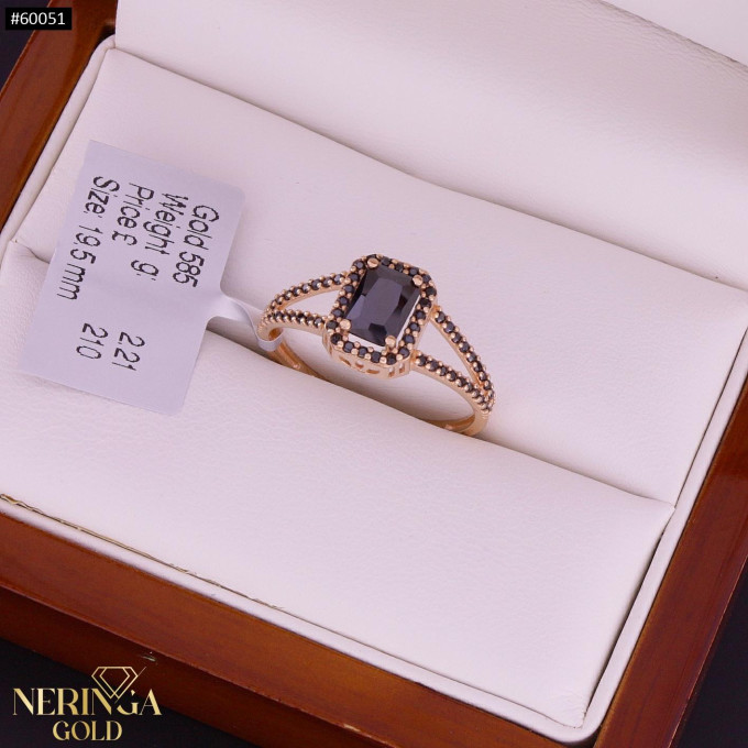 Rose gold women's ring #60051 Rose gold women's ring #60051