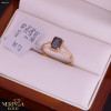 Rose gold women's ring #60055