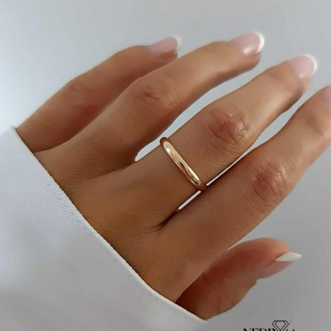 Rose gold wedding ring #64885 Rose gold wedding ring #64885