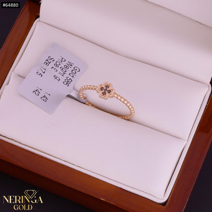 Rose gold women's ring #64880 Rose gold women's ring #64880