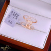 Rose gold women's ring #60030 Rose gold women's ring #60030
