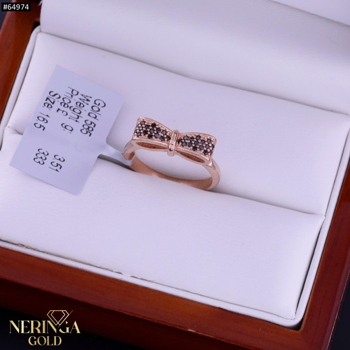 Rose gold women's ring #64974 Rose gold women's ring #64974