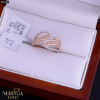 Rose gold women's ring #65002 Rose gold women's ring #65002