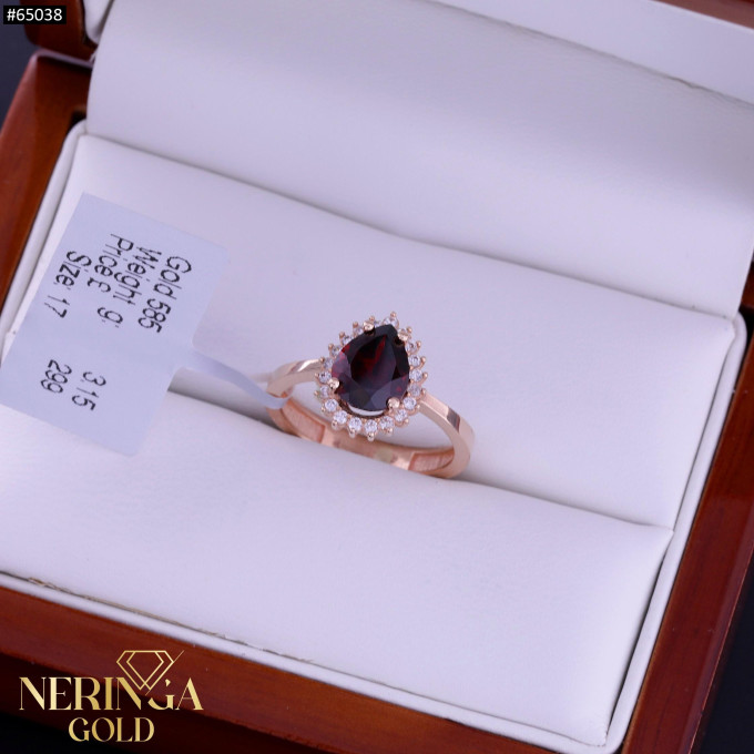 Rose gold women's ring #65038 Rose gold women's ring #65038