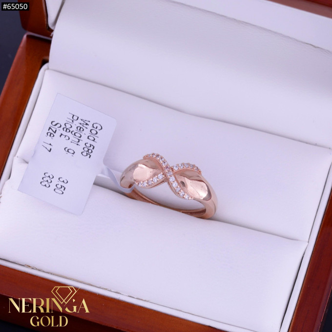 Rose gold women's ring #65050 Rose gold women's ring #65050