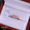 Rose gold women's ring #65067 Rose gold women's ring #65067