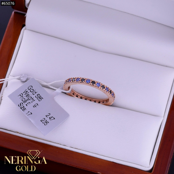 Rose gold women's ring #65076 Rose gold women's ring #65076