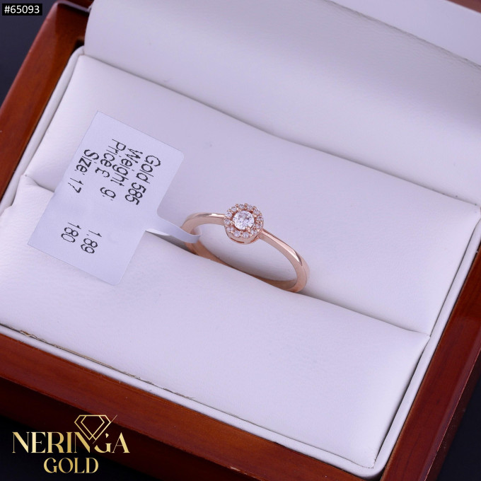 Rose gold women's ring #65093 Rose gold women's ring #65093