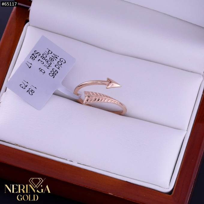 Rose gold women's ring #65117 Rose gold women's ring #65117