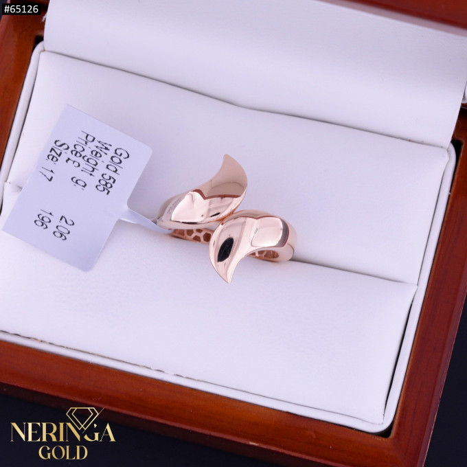 Rose gold women's ring #65126 Rose gold women's ring #65126