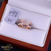 Rose gold women's ring #65150