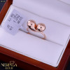 Rose gold women's ring #65203