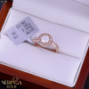 Rose gold women's ring #65206 Rose gold women's ring #65206