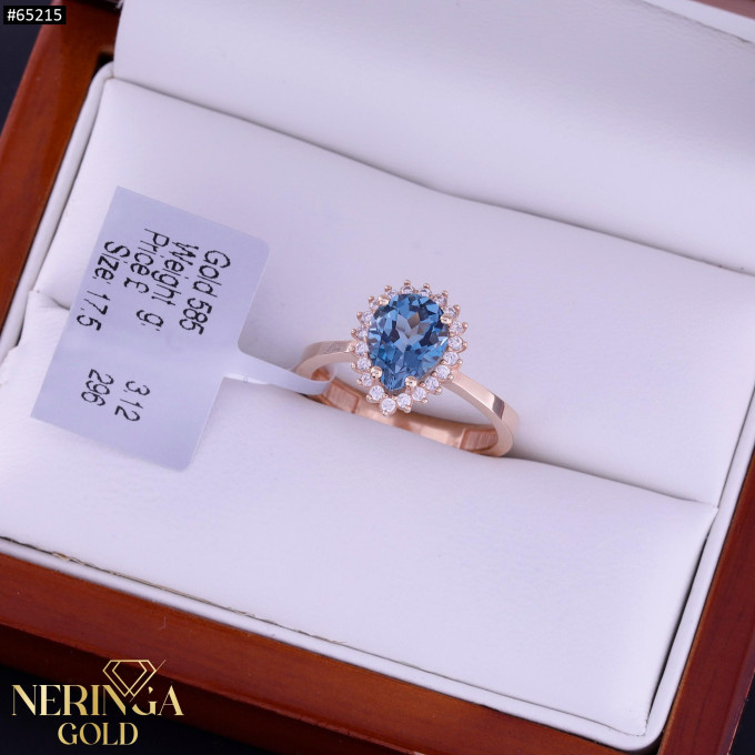 Rose gold women's ring #65215 Rose gold women's ring #65215