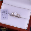 White gold women's ring #65243 White gold women's ring #65243