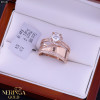 Rose gold women's ring #65281 Rose gold women's ring #65281
