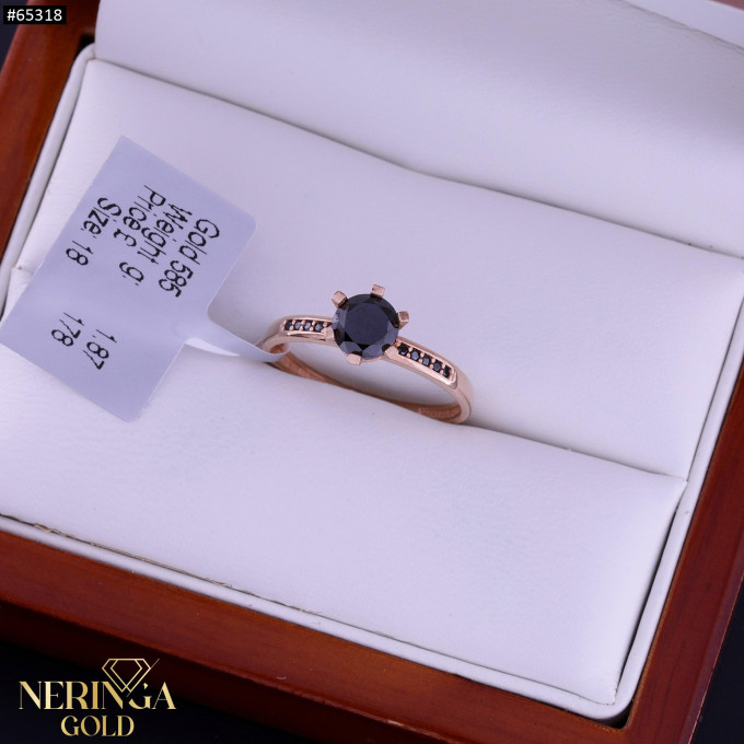 Rose gold women's ring #65318 Rose gold women's ring #65318
