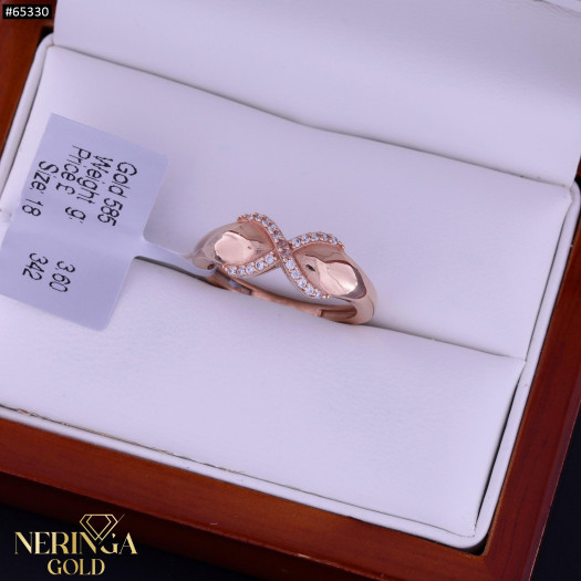 Rose gold women's ring #65330 Rose gold women's ring #65330