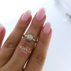Rose gold women's ring #65197 Rose gold women's ring #65197