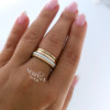 Rose gold women's ring #65616 Rose gold women's ring #65616