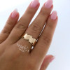 Rose gold women's ring #65761 Rose gold women's ring #65761