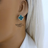 Rose gold english lock earrings #64904 Rose gold english lock earrings #64904