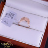 Rose gold women's ring #64916
