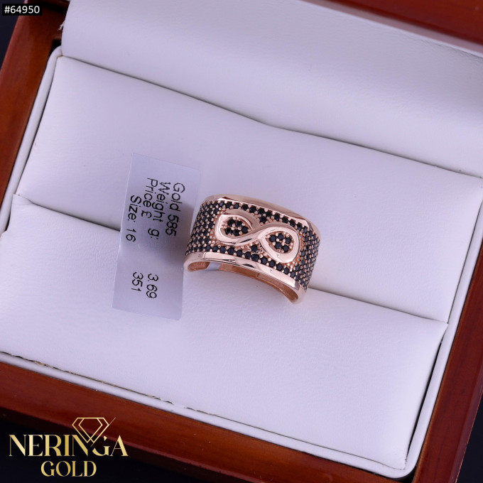 Rose gold women's ring #64950 Rose gold women's ring #64950