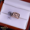 Rose gold women's ring #64950