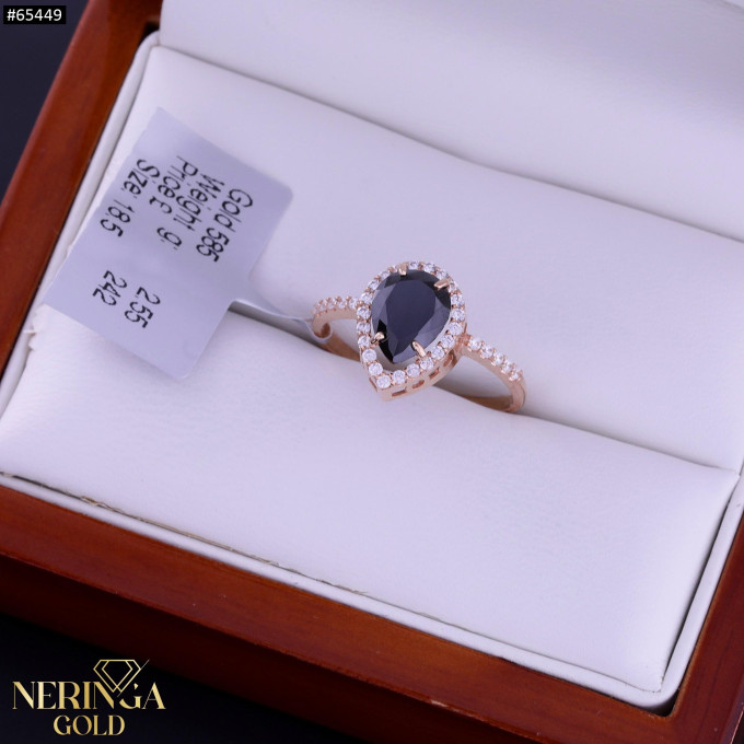 Rose gold women's ring #65449 Rose gold women's ring #65449