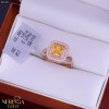 Rose gold women's ring #65453
